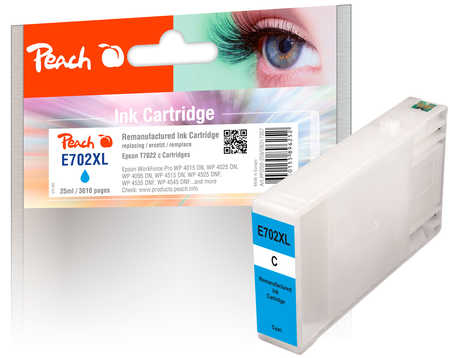 Peach PI200-259 ink cartridge 1 pc(s) Compatible High (XL) Yield Cyan