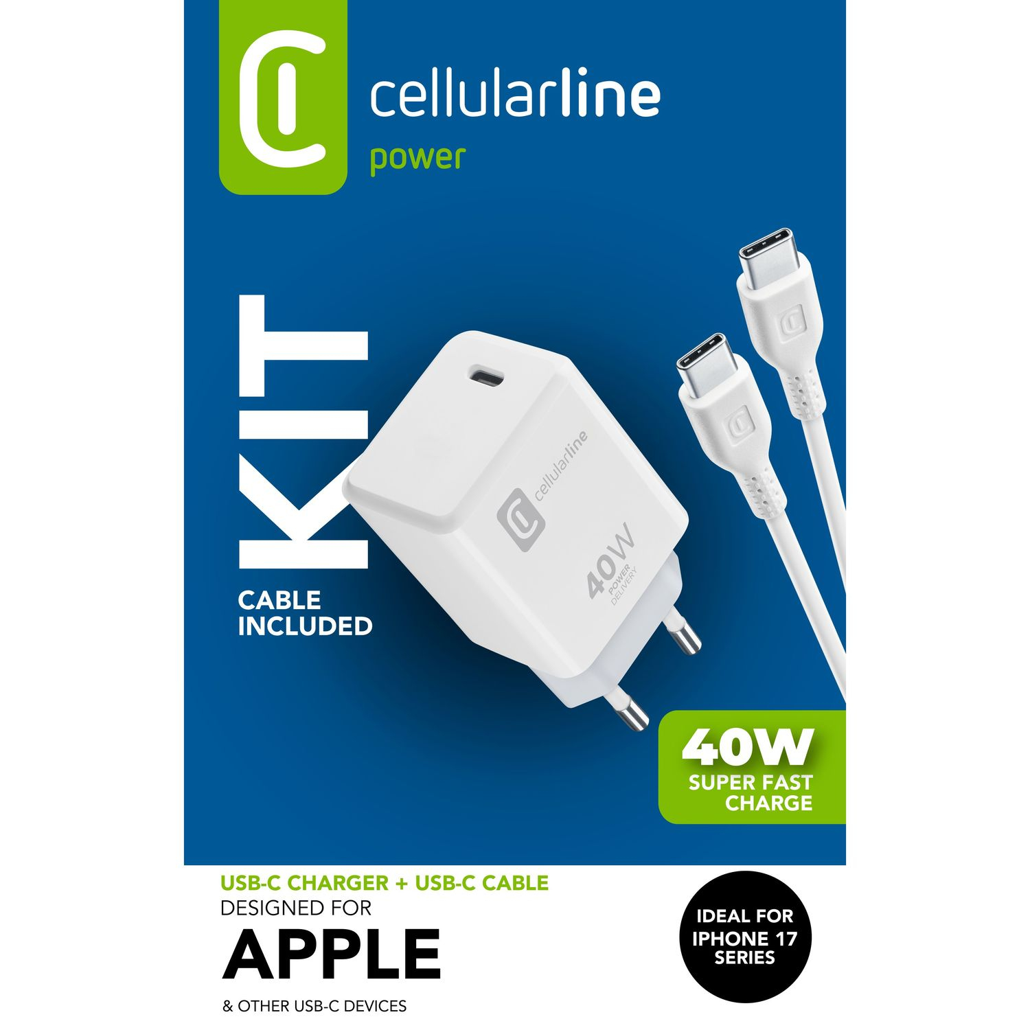 Cellularline 40W USB-C ACH Kit – image 2