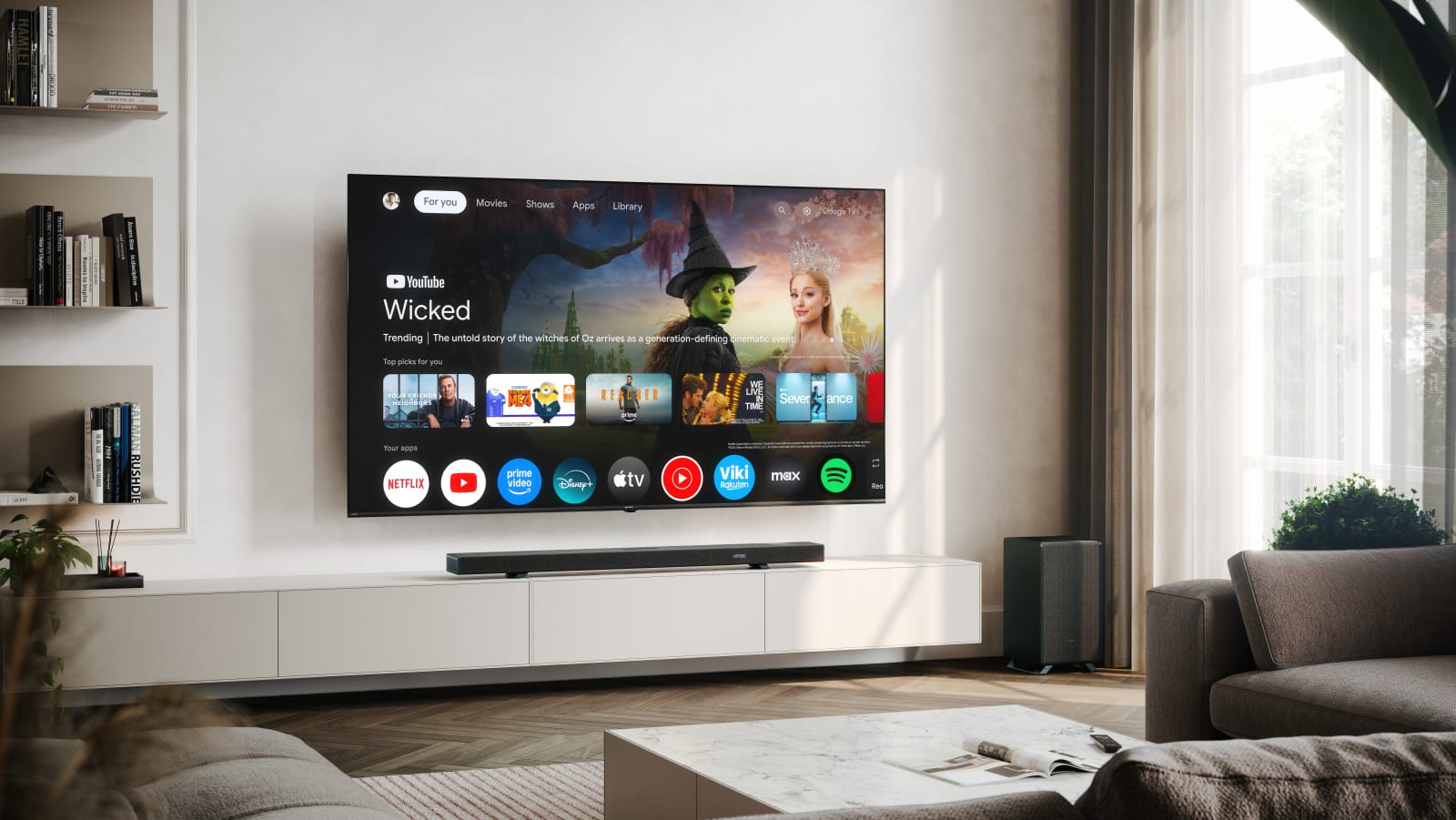 Sharp 85HP5465E TV 2.16 m (85") 4K Ultra HD Smart TV Wi-Fi Black – image 3