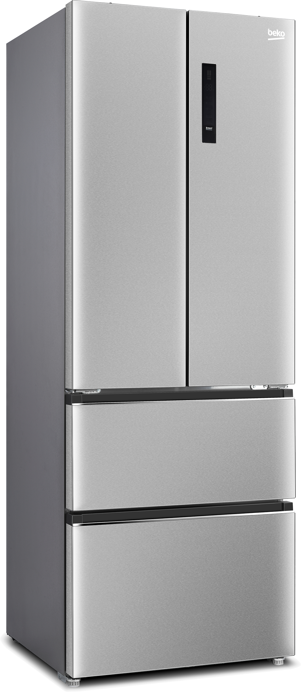 Beko MN13790PX Freestanding Frost Free American Style Fridge Freezer with Fast Freeze – image 2