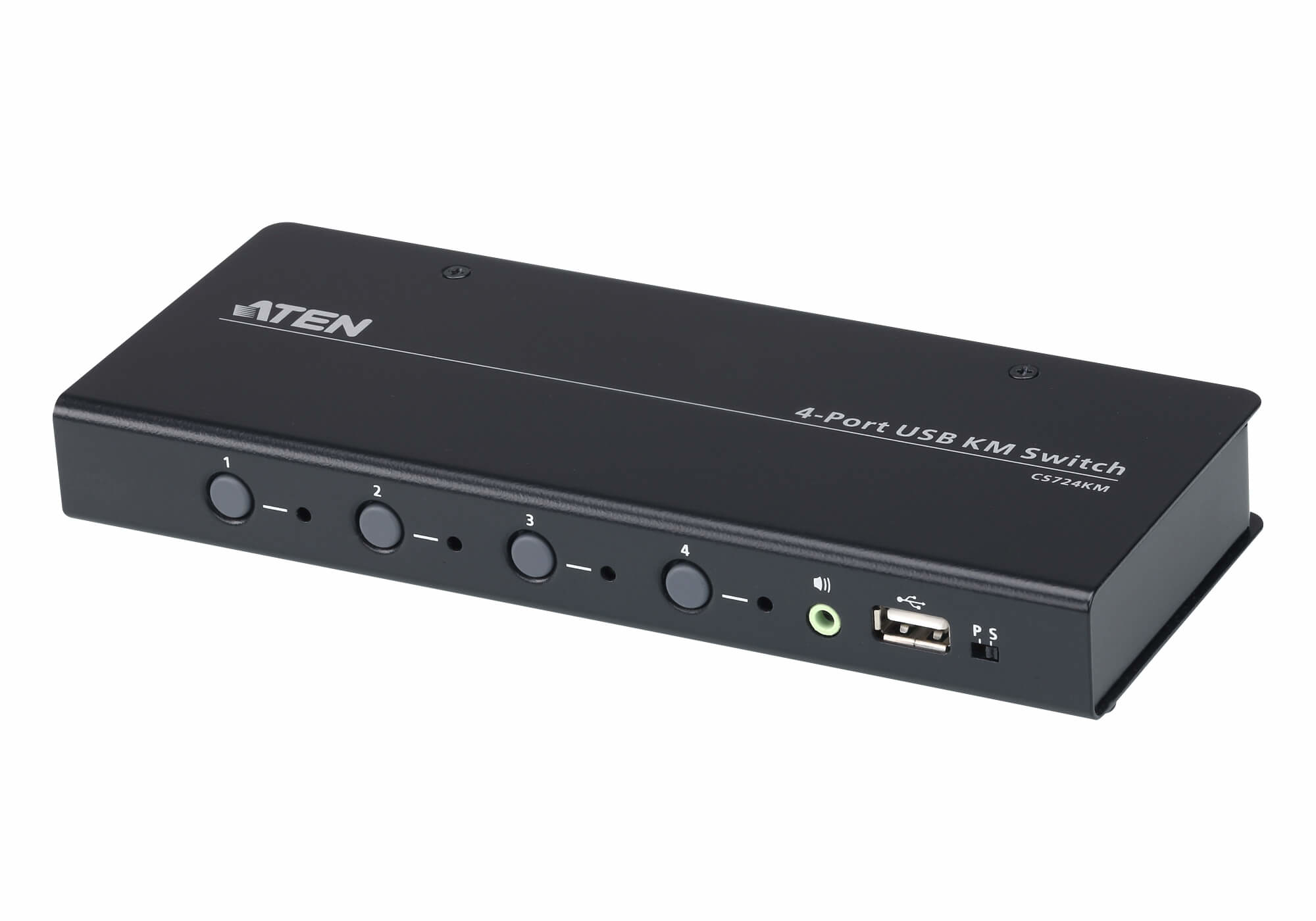 ATEN CS724KM KVM switch Black