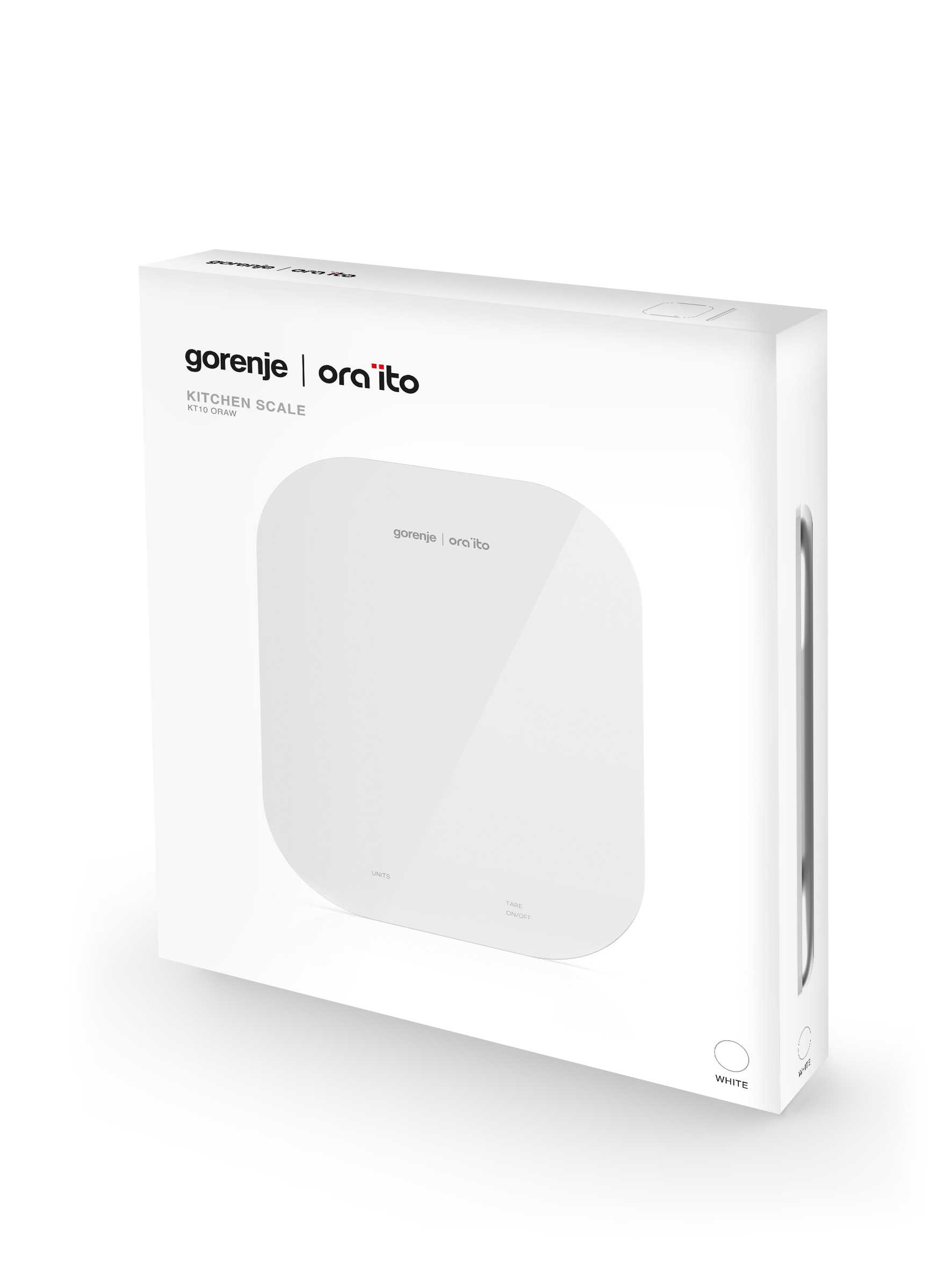 Gorenje KT10ORAW White Countertop Rectangle Electronic kitchen scale – image 5