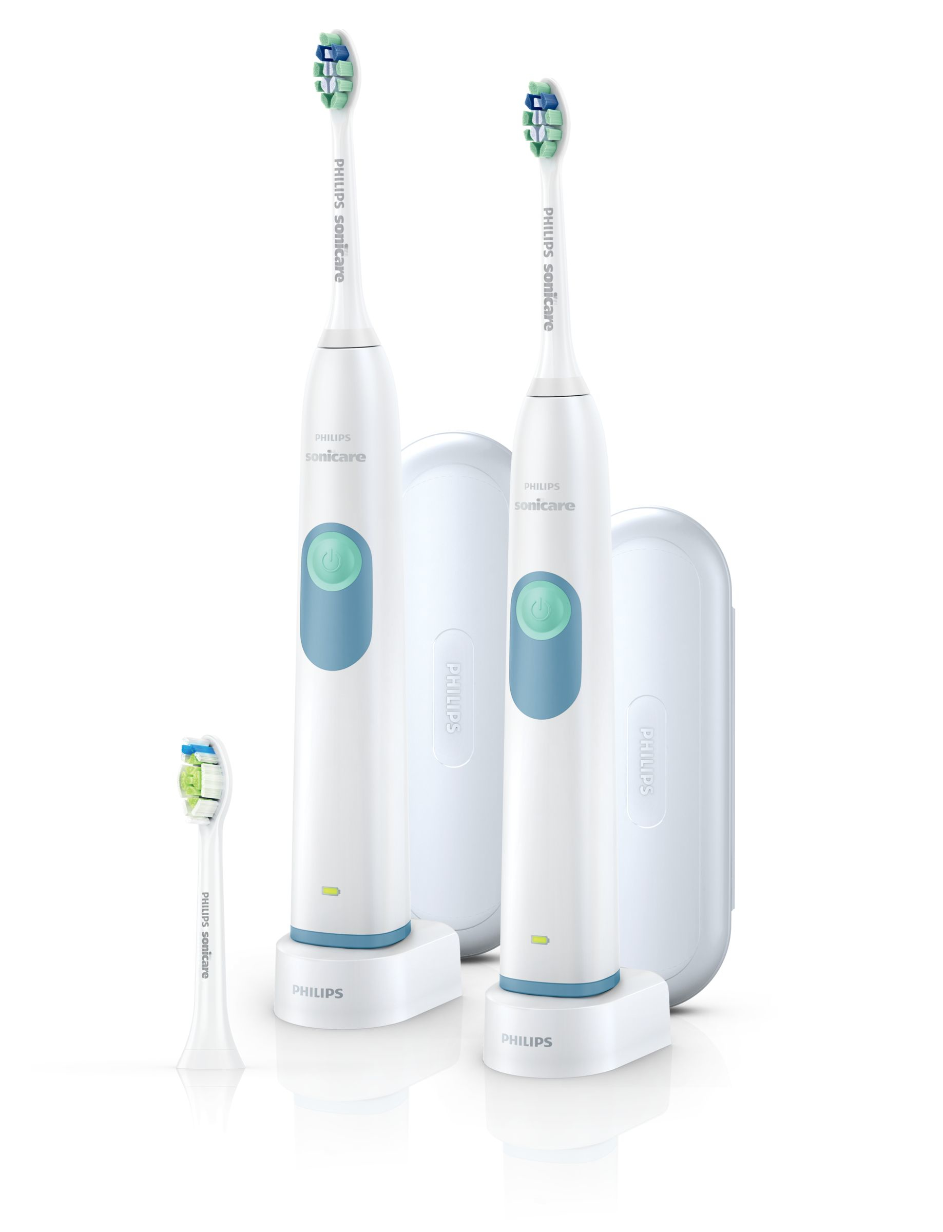Philips Sonicare 2 Series EssentialClean HX6253/83 electric toothbrush Adult Sonic toothbrush Blue, White