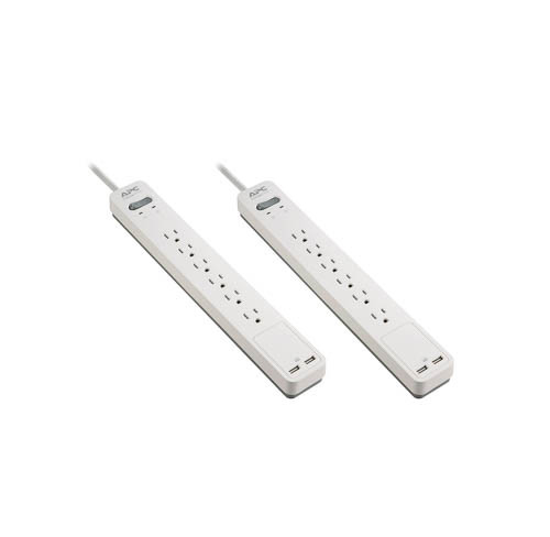 APC PE64U2WGDP power distribution unit (PDU) 6 AC outlet(s) White