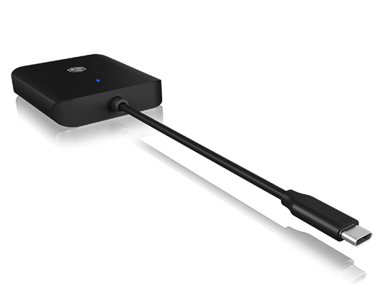 ICY BOX IB-CR403-C3 card reader USB 3.2 Gen 1 (3.1 Gen 1) Type-C Black – image 3
