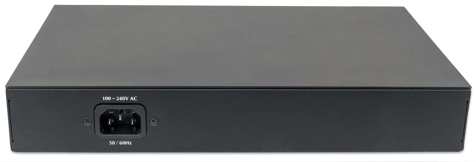 Intellinet 8-Port Gigabit Ethernet PoE+ Web-Managed Switch with 2 SFP Ports, IEEE 802.3at/af Power over Ethernet (PoE+/PoE) Compliant – image 4