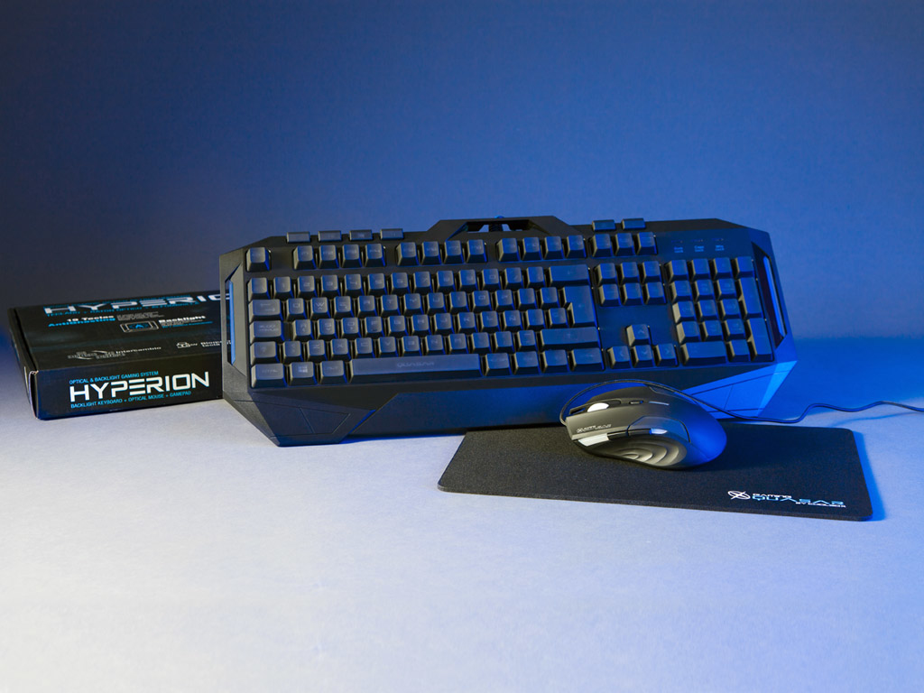 CoolBox QUA-KTR001 keyboard Mouse included Gaming USB Black – image 6