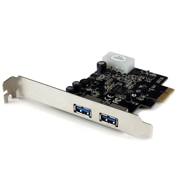 StarTech.com 2 Port PCI Express SuperSpeed USB 3.0 Card Adapter – image 1