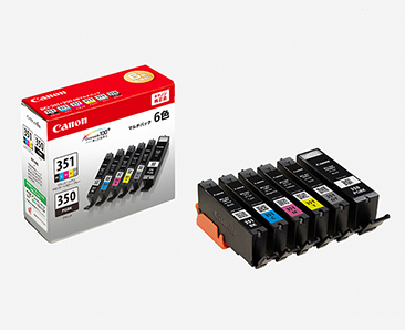 Canon BCI-351+350/6MP ink cartridge Original Standard Yield Black, Cyan, Grey, Magenta, Yellow – image 1