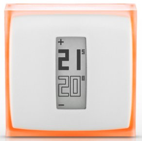 Netatmo NTH01 thermostat Orange, White – image 1