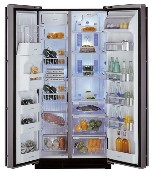 Whirlpool FRSS36AF25/3 side-by-side refrigerator Freestanding