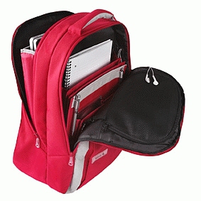 Techair 4701 43.2 cm (17") Backpack case Red – image 3