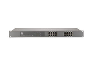 LevelOne 16-Port Fast Ethernet PoE-Plus Switch, 240W – image 2