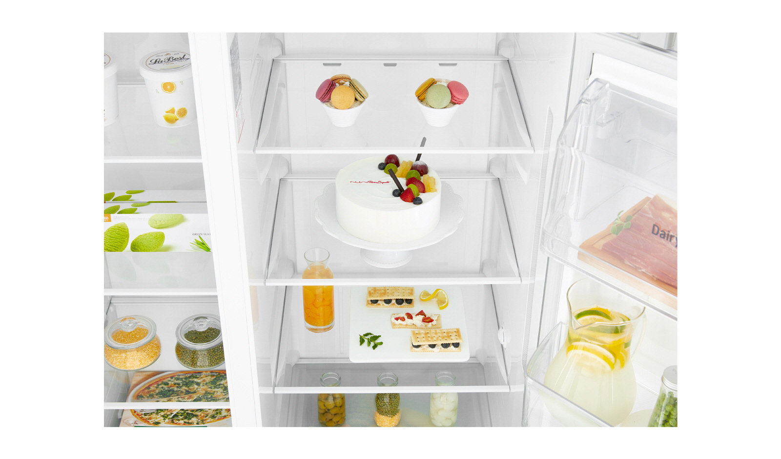 LG GSL760SWXV side-by-side refrigerator Freestanding – image 9