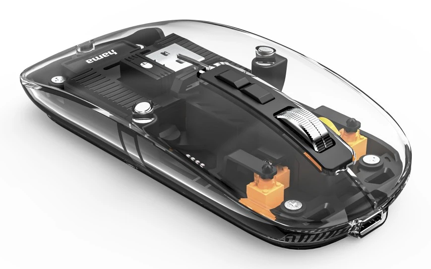 Hama WM-600 mouse Office Ambidextrous RF Wireless + Bluetooth Optical 1600 DPI – image 5