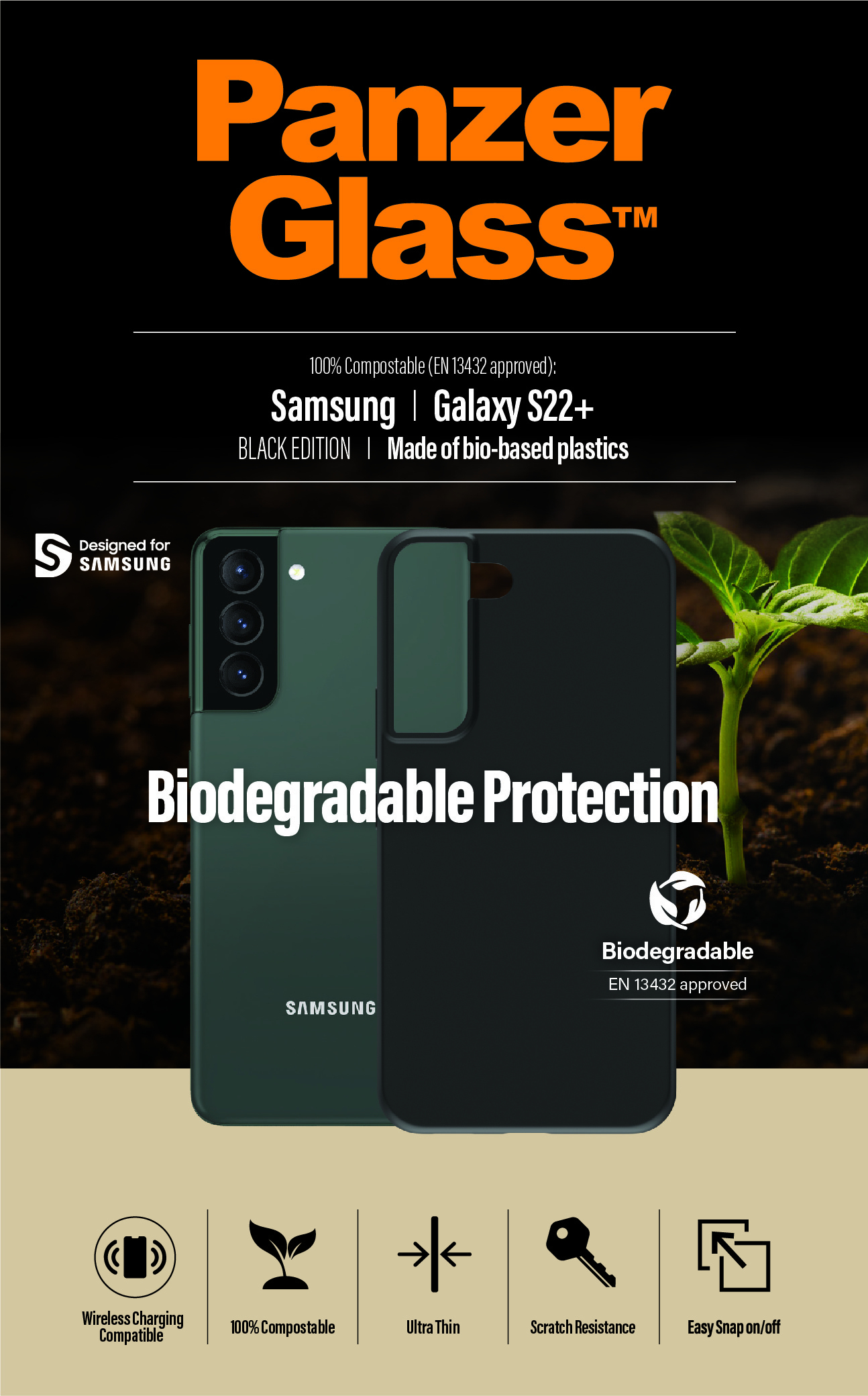 PanzerGlass ® Biodegradable Case Samsung Galaxy S22 Plus – image 9