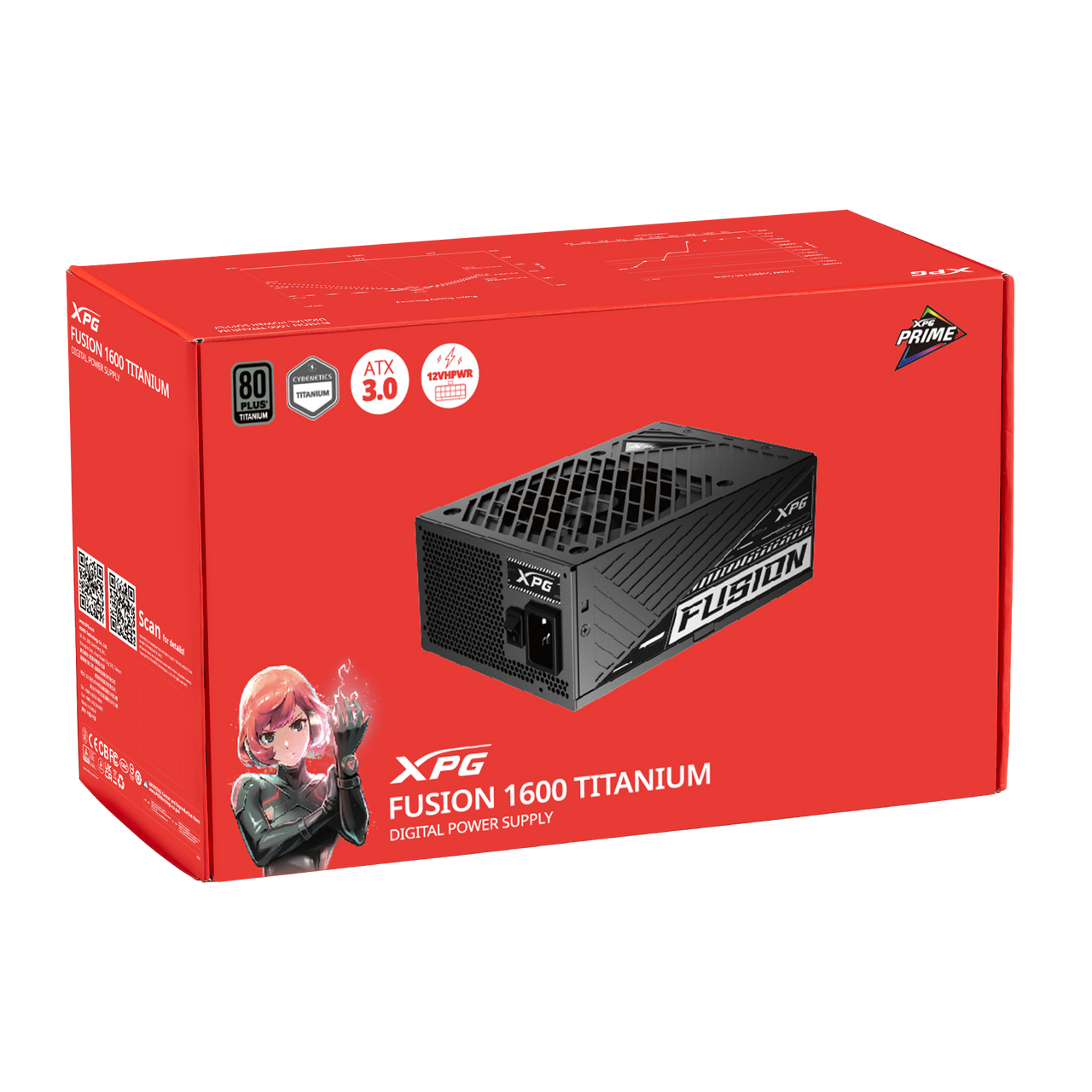 XPG FUSION power supply unit – image 6