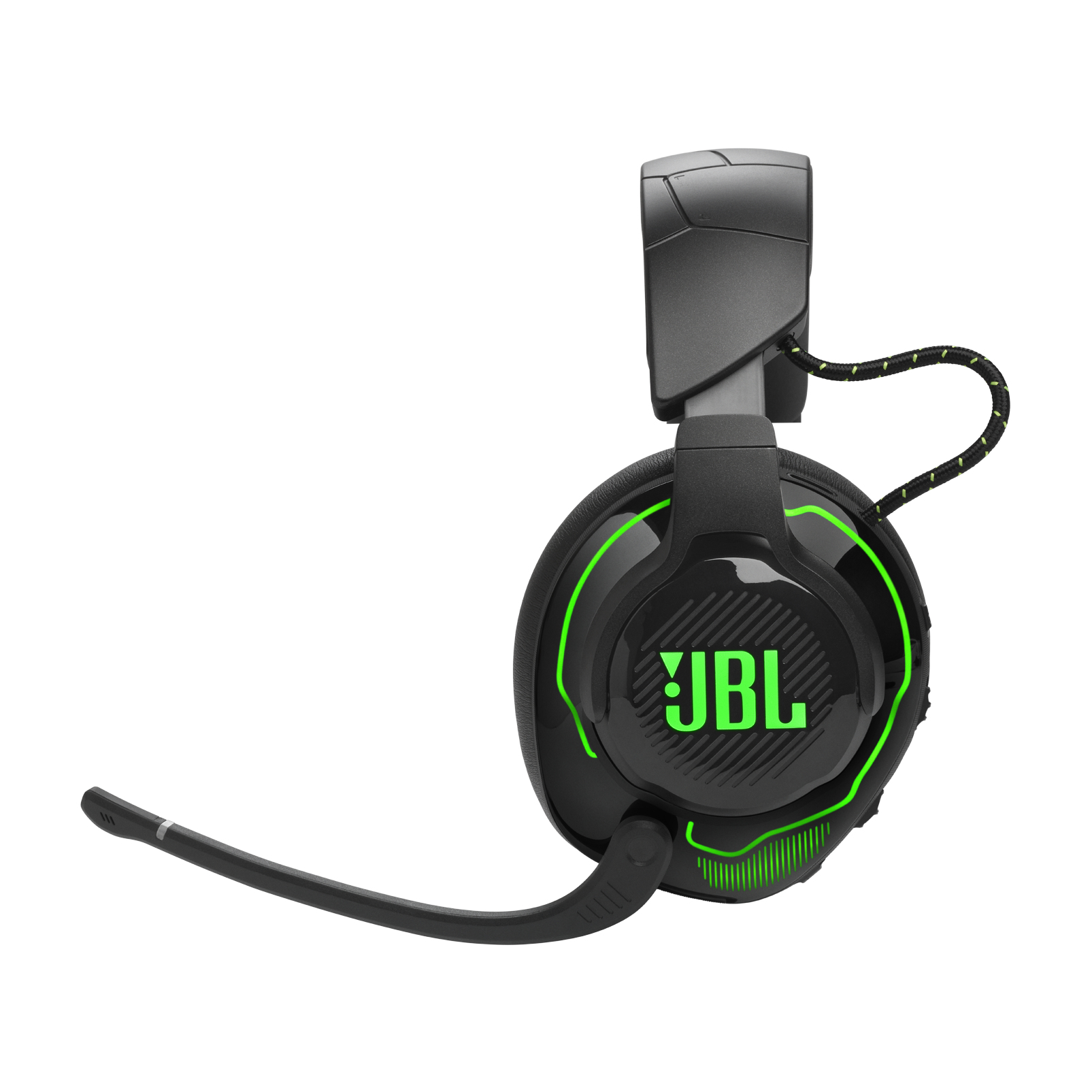 JBL Quantum 910X Headset Wired & Wireless Head-band Gaming USB Type-C Bluetooth Black, Green – image 4