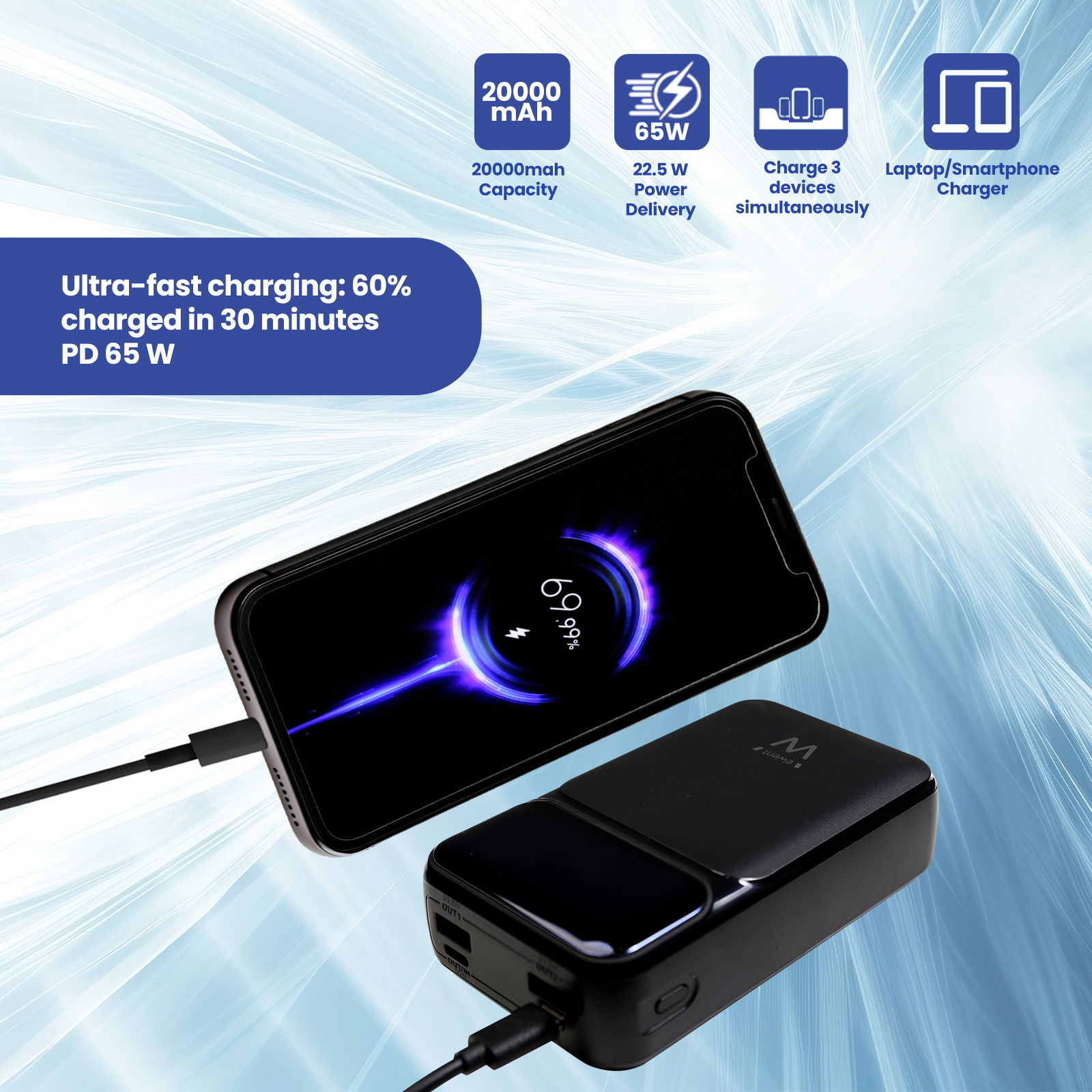 Ewent 65W Power Bank – image 5