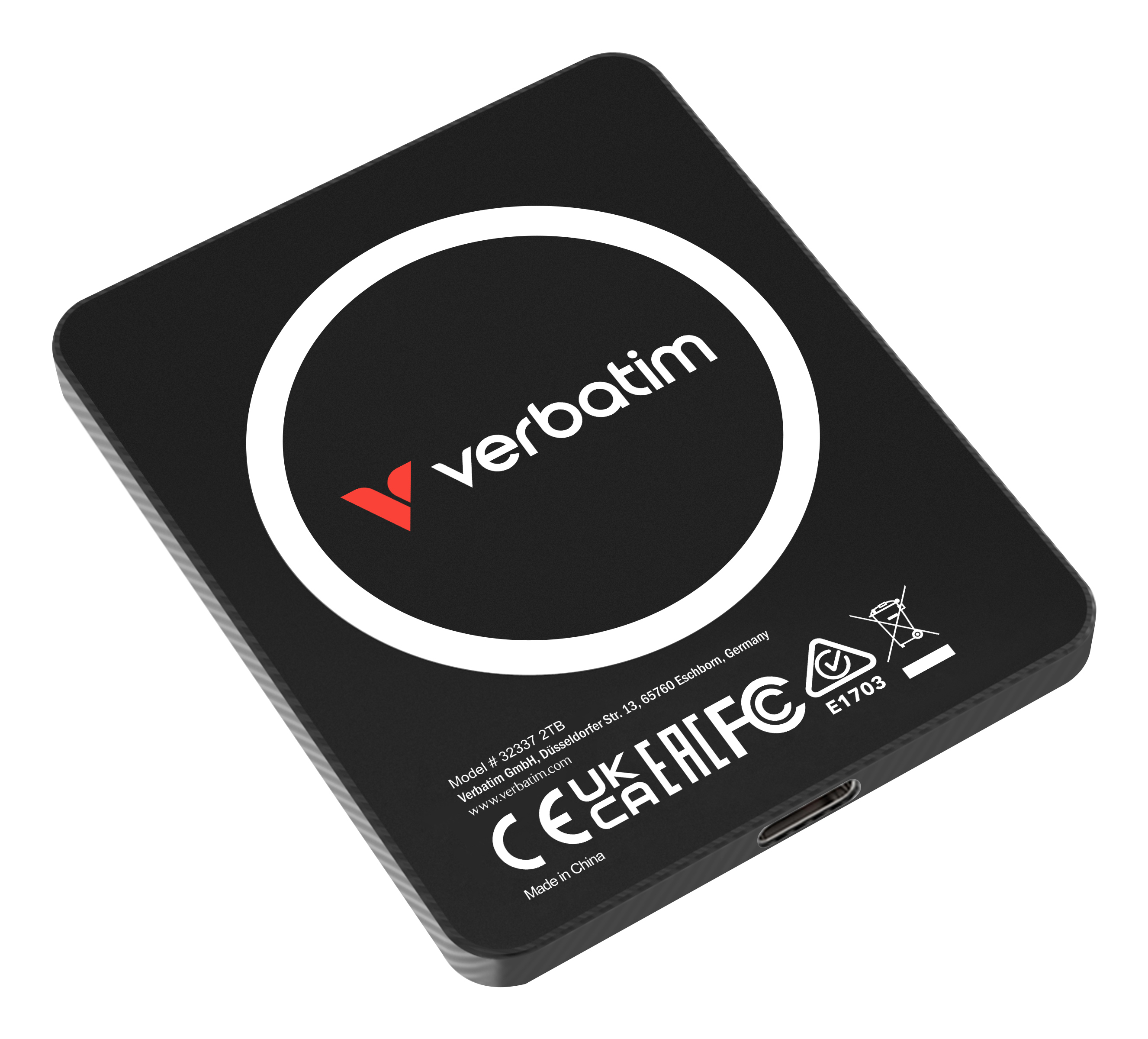 مقارنة Verbatim SnapBack Ultra Slim SSD 2TB {request()->input('language_config')['common']['with']} Verbatim Store 'n 'Go Mini Diamond USB-C 1TB Black