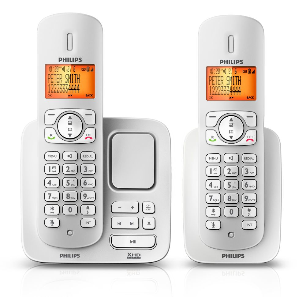 Philips Perfect sound Cordless phone with answering machine CD2752S/05