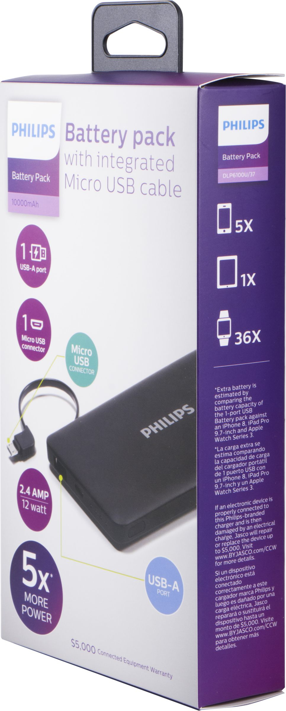 Philips DLP6100U/37 power bank – image 3