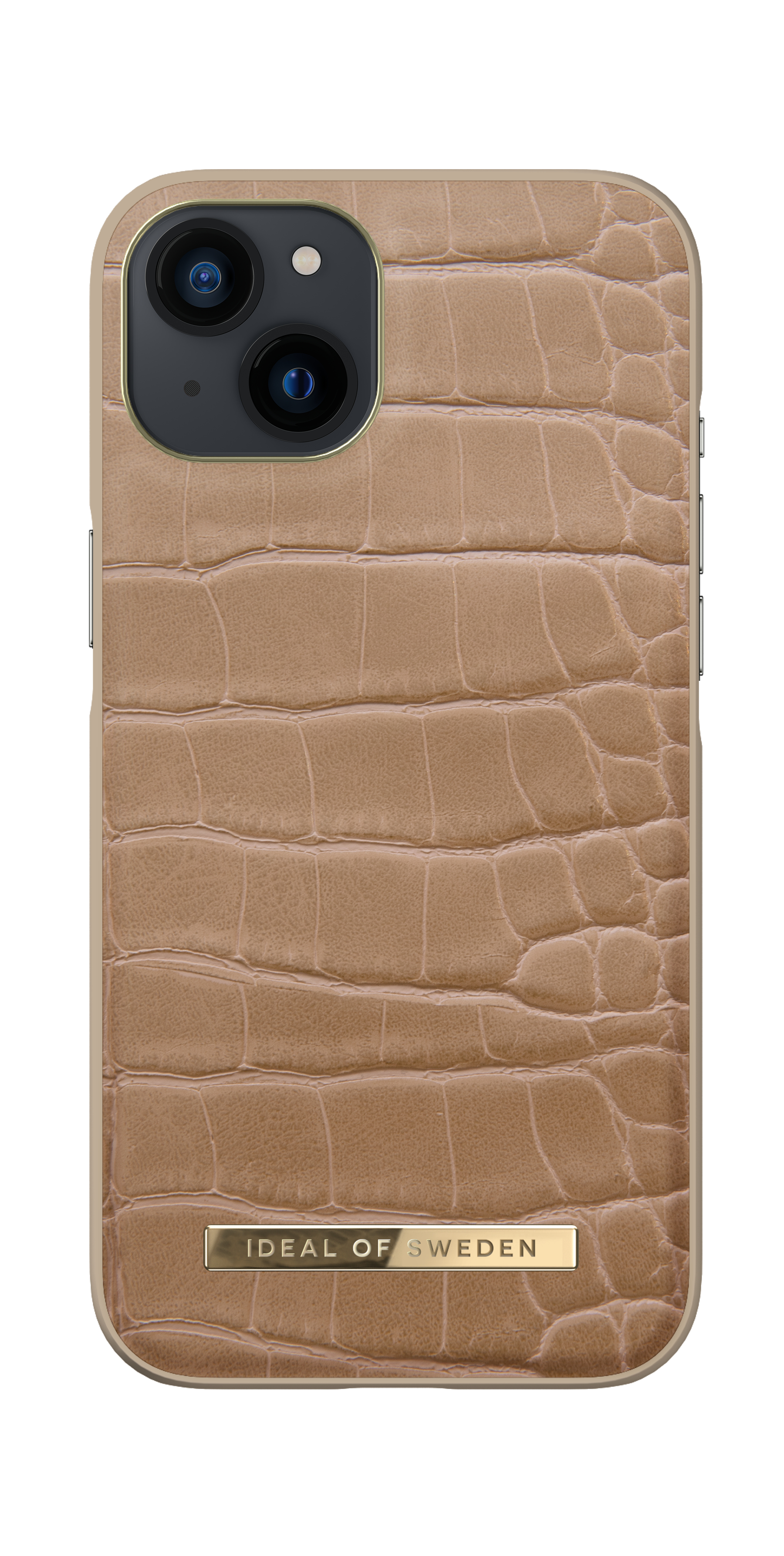 iDeal of Sweden Atelier Case iPhone 13 Camel Croco – image 1