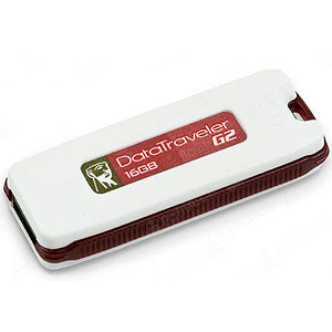 Kingston Technology 16GB USB flash drive (2.0) - Red – image 1