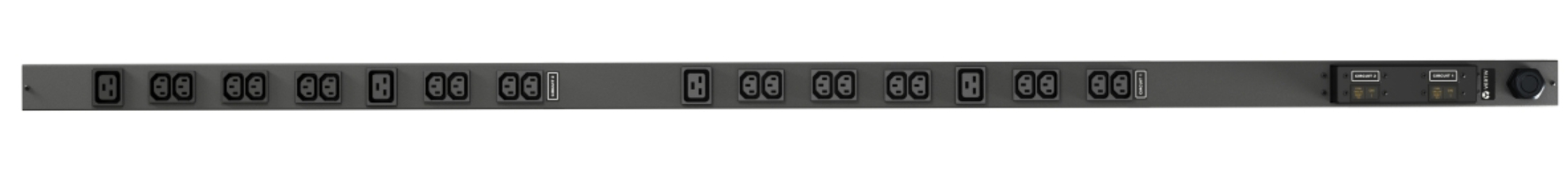 Vertiv VP0G9000 power distribution unit (PDU) 24 AC outlet(s) Black