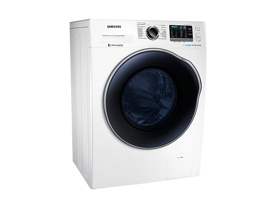 Samsung WD80J5B10AW washer dryer Freestanding Front-load White – image 3