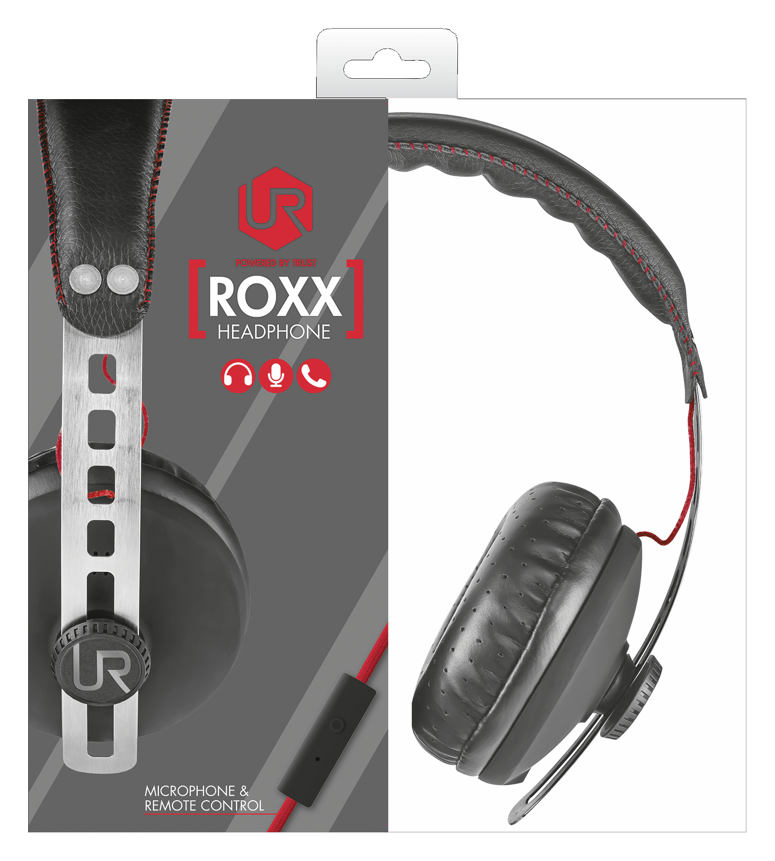 Trust Roxx Headphones Wired Head-band Calls/Music Black – image 5