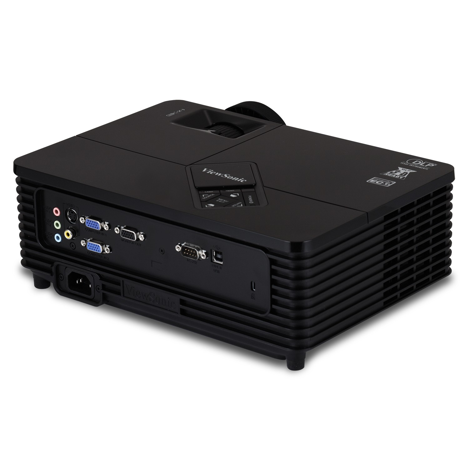 Viewsonic PJD5232 data projector Standard throw projector 2800 ANSI lumens DLP XGA (1024x768) 3D Black – image 8