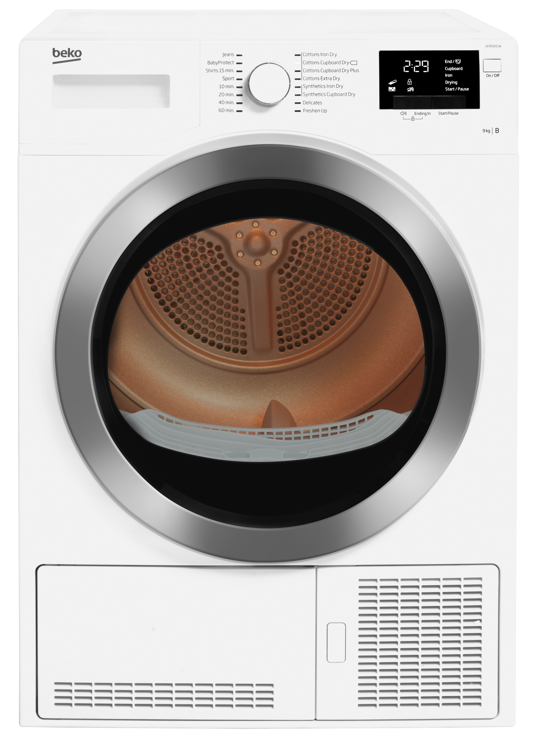 Beko DCR93161 tumble dryer Freestanding Front-load – image 3