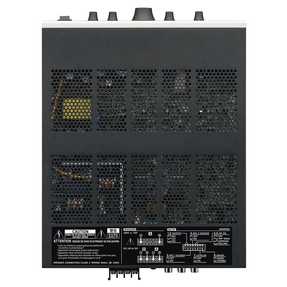 Yamaha MA2030A audio amplifier 2.0 channels Public Address (PA) system Black – image 4