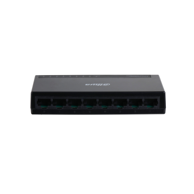 Dahua Technology Access DH-PFS3008-8GT-L сетевой коммутатор Неуправляемый L2 Gigabit Ethernet (10/100/1000) Черный