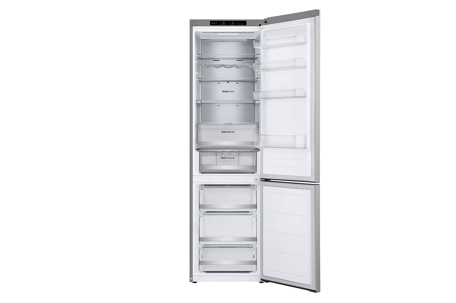 LG GBV7280BPY combi-fridge Freestanding – image 3