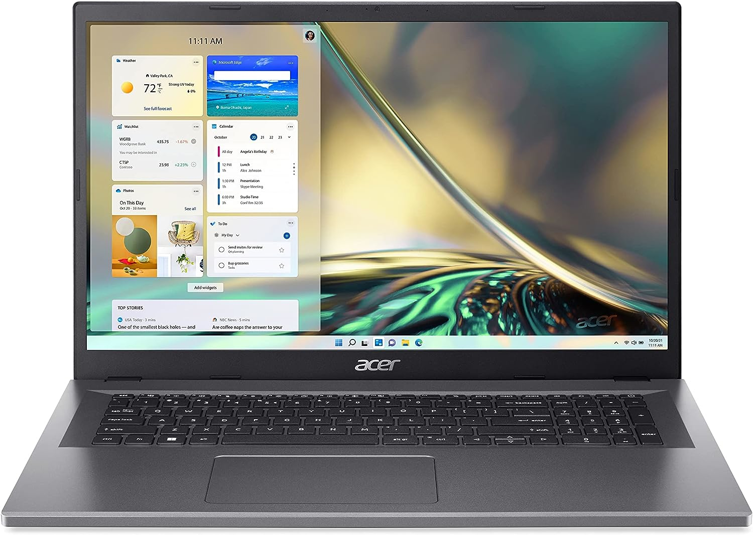Acer Aspire 3 17,3" bærbar computer Intel Core i3 N305 - A317-55P-33K0