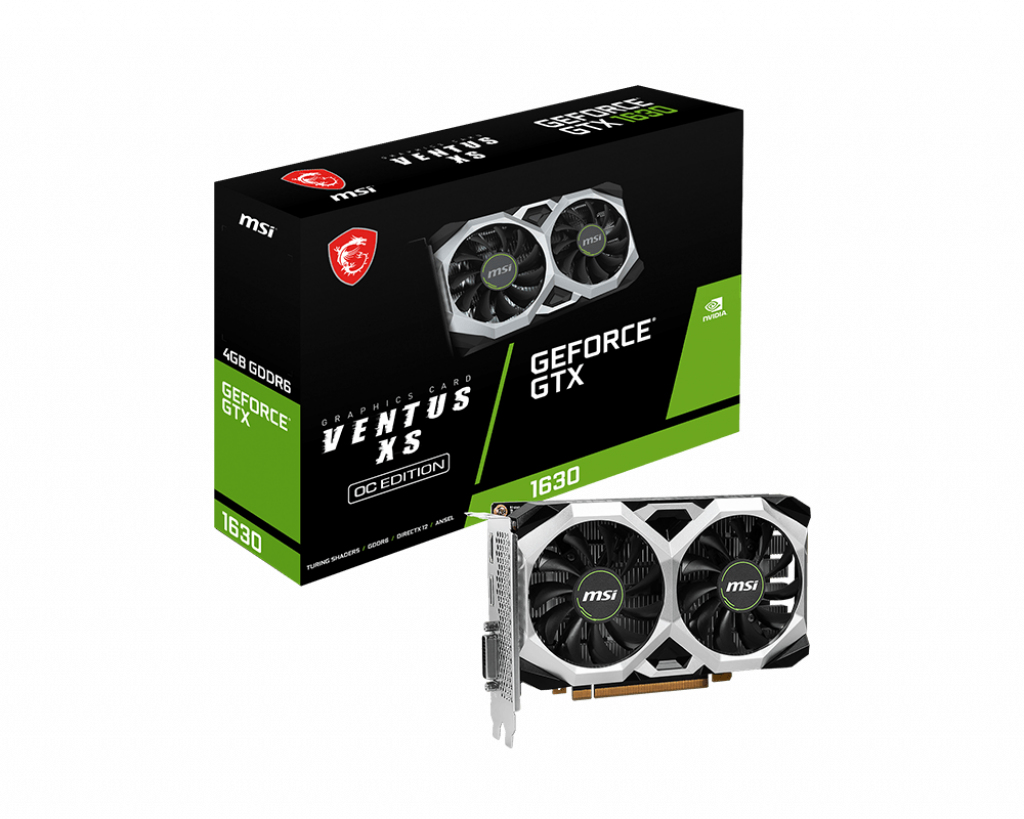 MSI GeForce GTX 1630 VENTUS XS 4G OC – image 5