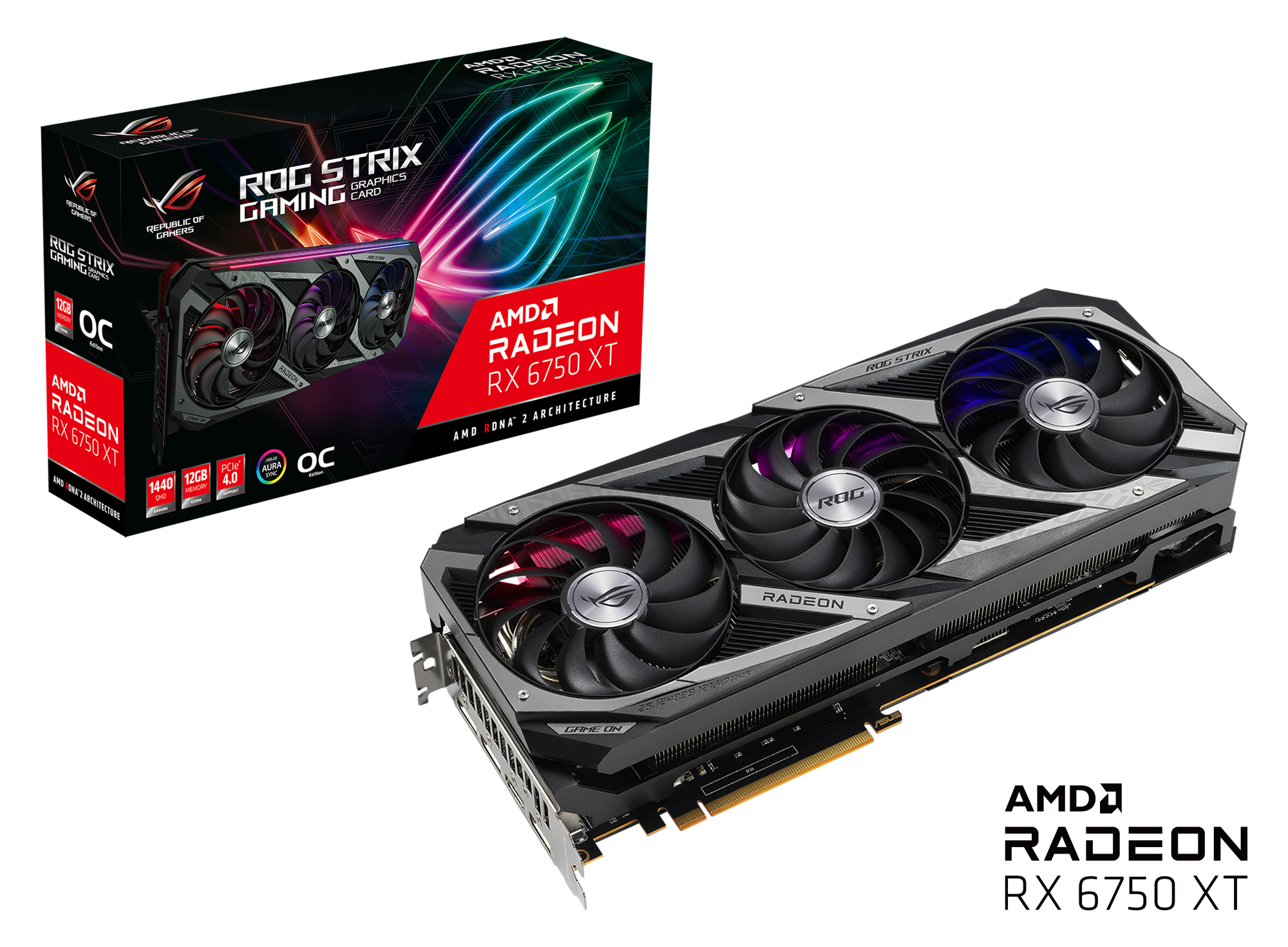 ASUS ROG -STRIX-RX6750XT-O12G-GAMING AMD Radeon RX 6750 XT – image 7
