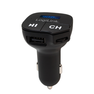 LogiLink FM0004 FM transmitter 87.5 - 108 MHz Black – image 1