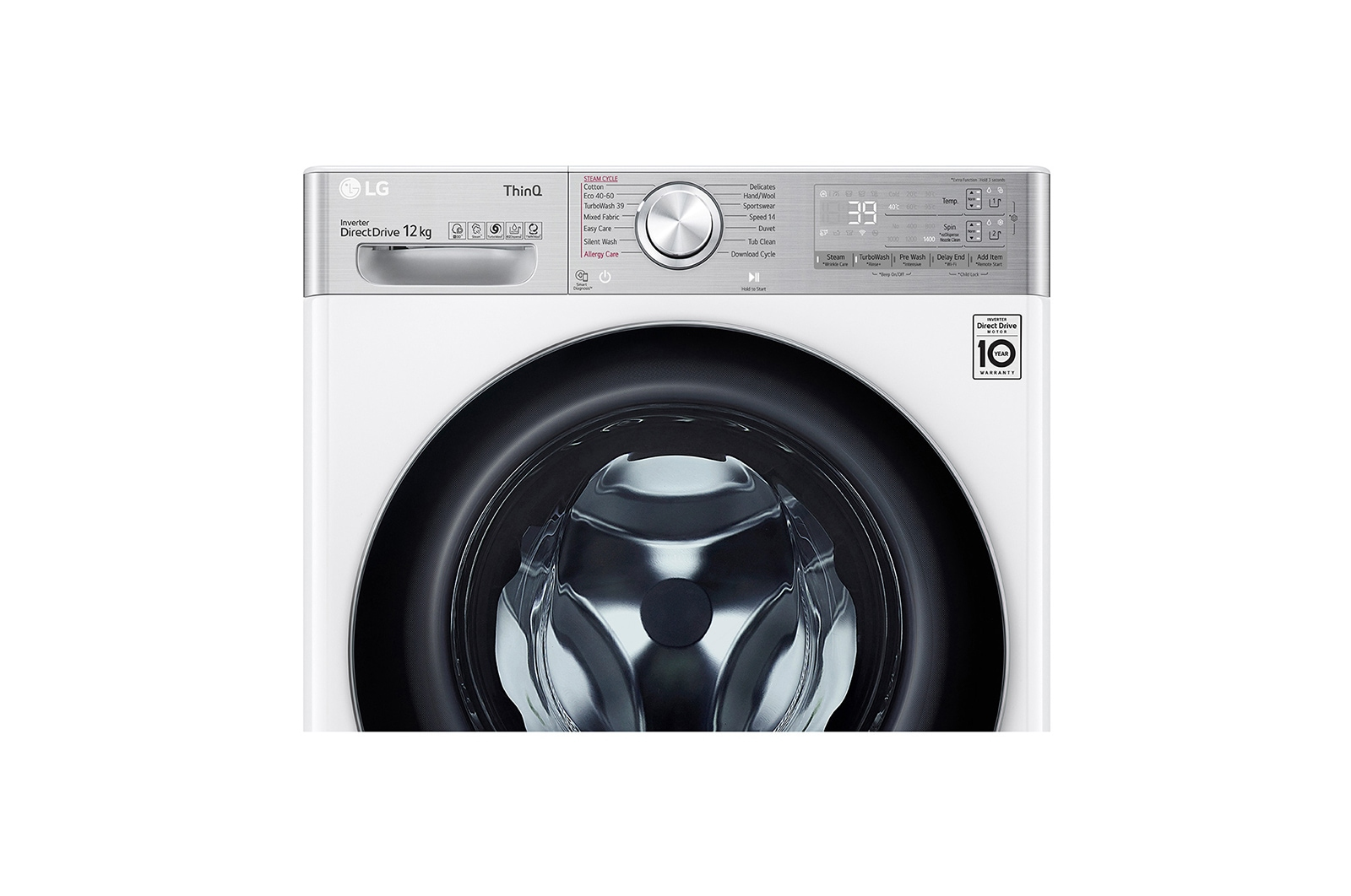 LG F4WV912P2EA washing machine Front-load – image 3