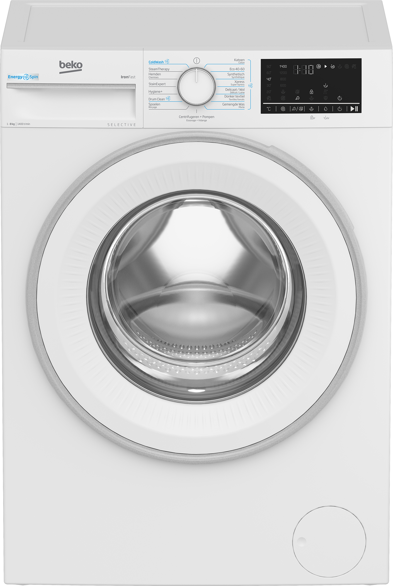 Beko B3WM4841W2 — vue 1 sur 8