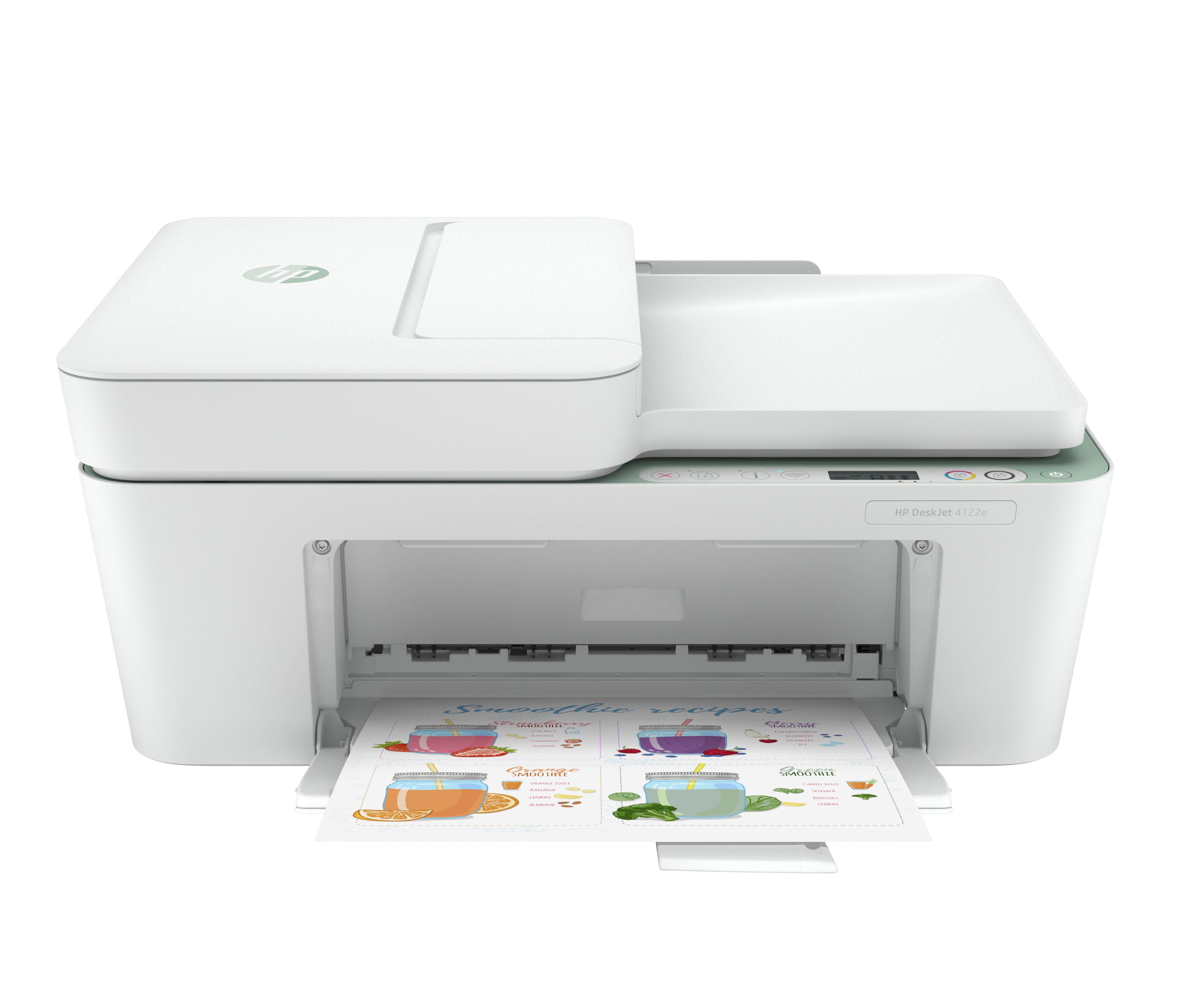 HP DeskJet 4122e Wireless All-in-One Color Printer, Instant Ink; Copier, Scanner