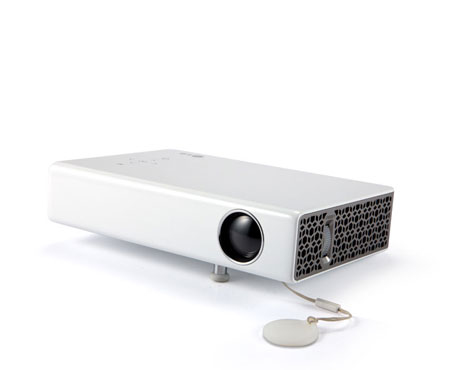 LG PB62G data projector Standard throw projector 500 ANSI lumens DLP WXGA (1280x800) 3D White – image 2