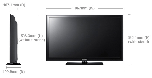 Samsung LE40D503F7W Full HD Black – image 6