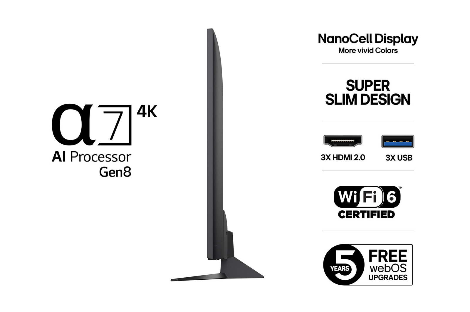 LG NanoCell AI 65" NANO82 4K Smart TV – image 3