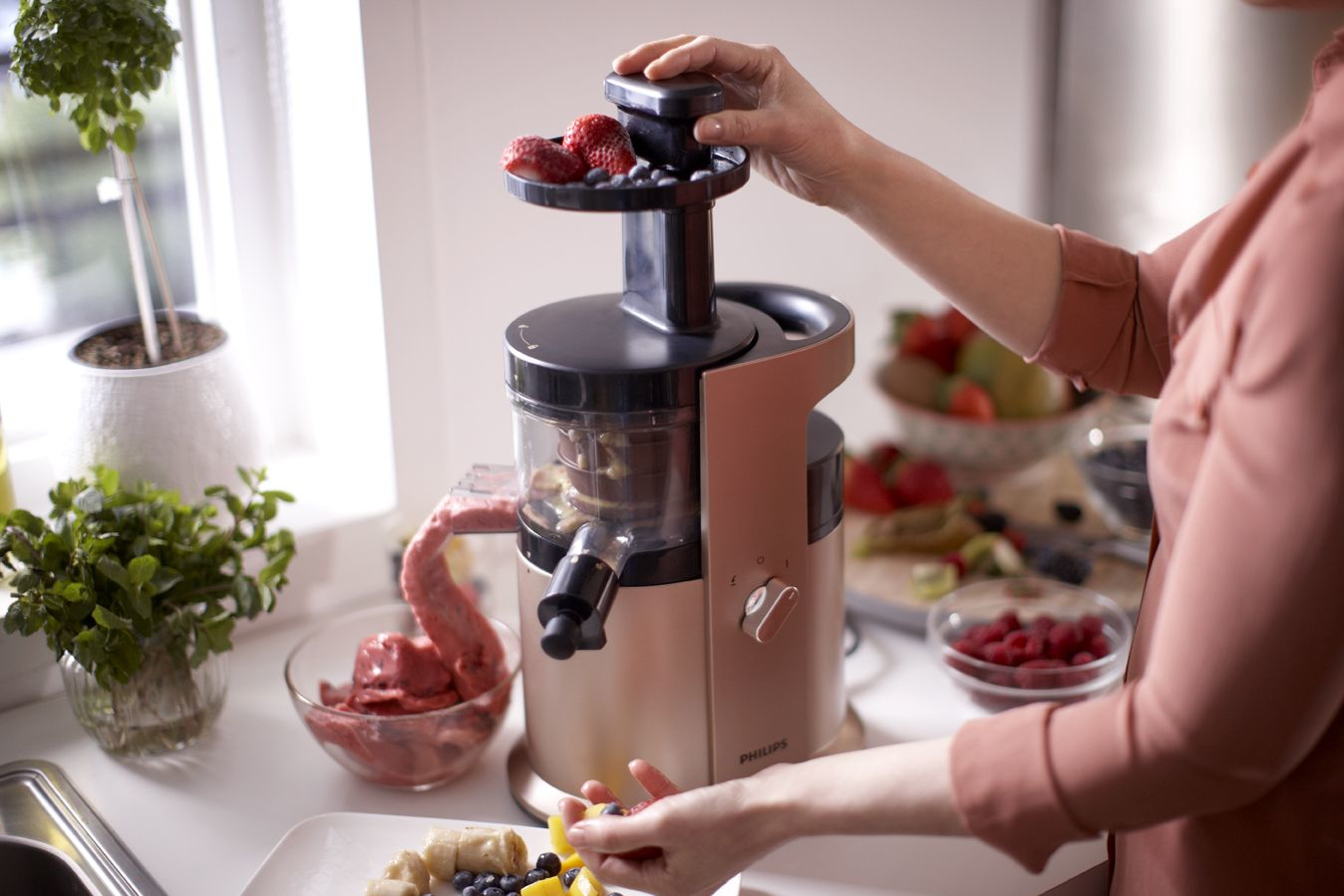 Philips Avance Collection HR1883/31 juice maker Slow juicer – image 7
