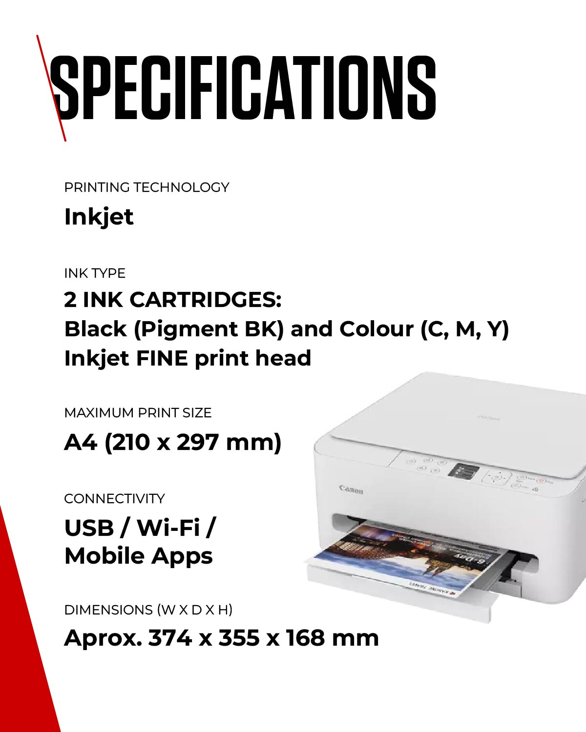 Canon PIXMA TS6550i Inkjet A4 – image 6