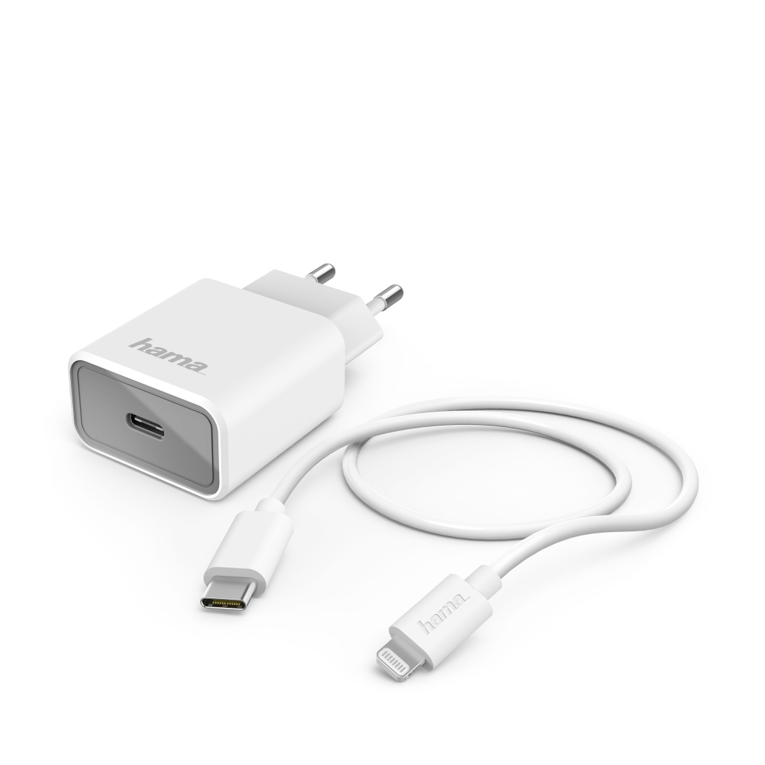 Hama 00183312 mobile device charger Smartphone White AC Fast charging Indoor