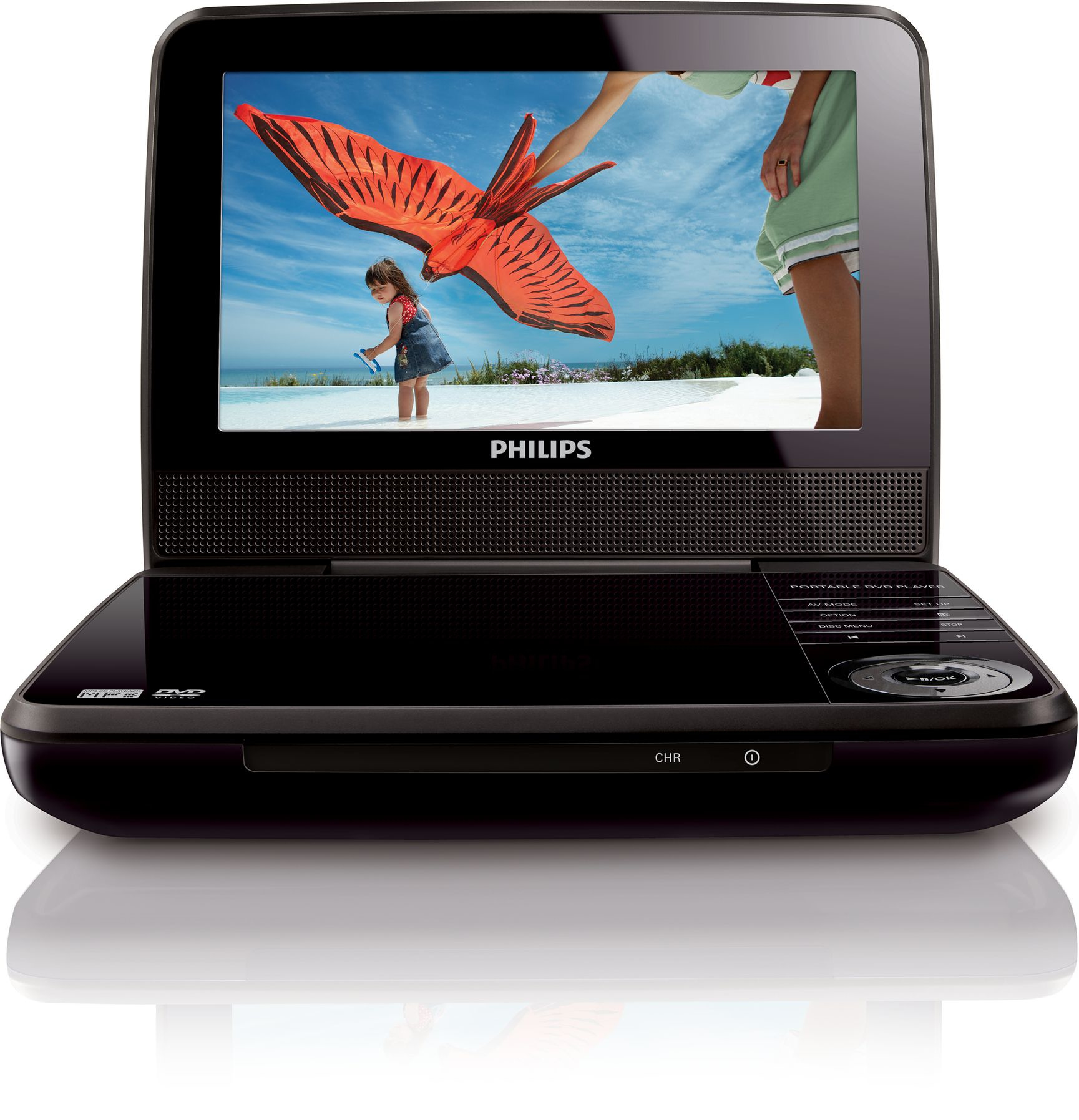 Philips PET741M/37 portable DVD/Blu-Ray player Convertible – image 2